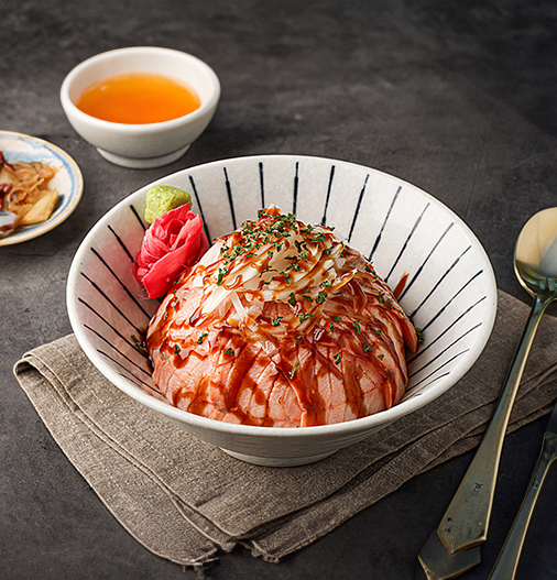 사케아부리동(순한맛)